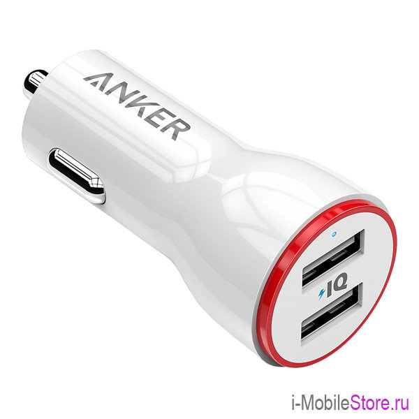 Anker PowerDrive 2, белый A2310H21