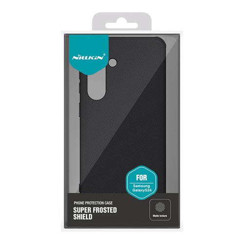 Nillkin для Galaxy S24 чехол Frosted Shield Pro Black