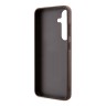Guess для Galaxy S24+ чехол PU 4G Big metal logo Hard Brown