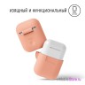 Чехол Elago Silicone case для AirPods 1/2, оранжевый (peach)