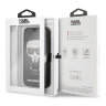 Чехол Karl Lagerfeld PU Leather Iconic Karl Booktype stand для iPhone 11, черный