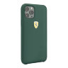 Чехол Ferrari On Track SF Silicone для iPhone 11 Pro Max, зеленый