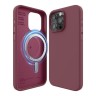Elago для iPhone 15 Pro Max чехол Soft silicone (Liquid) Burgundy (MagSafe)