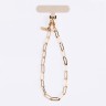 Uniq COEHL Goldilocks Charm Handstrap подвеска для телефона из бронзы, Champagne Gold