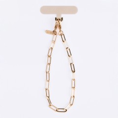 Uniq COEHL Goldilocks Charm Handstrap подвеска для телефона из бронзы, Champagne Gold