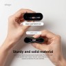 Elago для AirPods 4 чехол Liquid silicone case Black