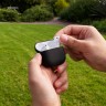 Elago для AirPods 4 чехол Liquid silicone case Black