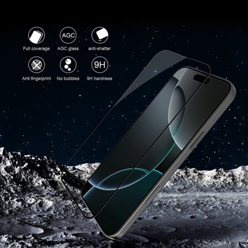 Nillkin стекло для iPhone 16 Pro Max, 3D CP+MAX 0.33 mm Black