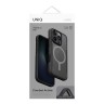 Uniq для iPhone 16 Pro чехол Combat Active Charcoal Black (MagSafe)