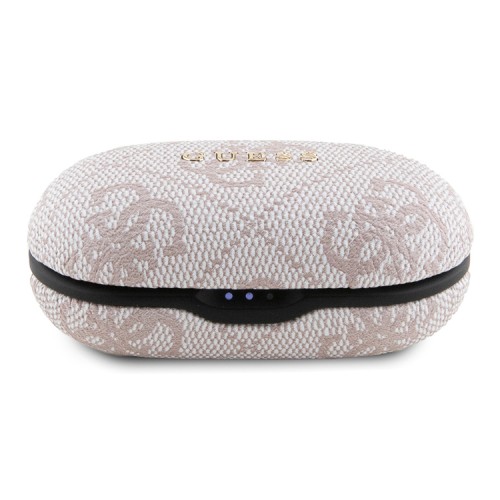 Guess Наушники TWS Bluetooth 4G with Classic Metal logo ENC Pink