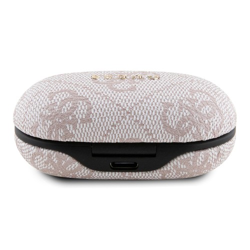 Guess Наушники TWS Bluetooth 4G with Classic Metal logo ENC Pink