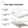 Elago для iPhone 16e чехол Soft silicone (Liquid) Stone