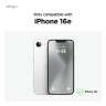 Elago для iPhone 16e чехол Soft silicone (Liquid) Stone