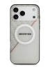 AMG для iPhone 17 Pro Max чехол IML Double layer Rhombs Hard White/Red (MagSafe)
