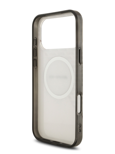 AMG для iPhone 17 Pro Max чехол IML Double layer Rhombs Hard White/Red (MagSafe)