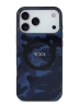 TUMI для iPhone 17 Pro Max чехол IML Double layer CAMO Hard Blue (MagSafe)