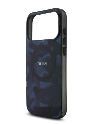 TUMI для iPhone 17 Pro Max чехол IML Double layer CAMO Hard Blue (MagSafe)