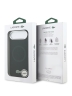 Lacoste для iPhone Air чехол Liquid silicone Lacquer Metal logo & Camera Hard Black (MagSafe)