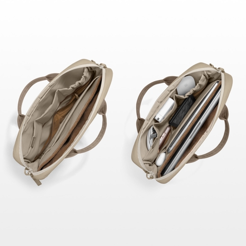 Tomtoc Laptop сумка Terra-A28 Puffy Laptop Carrying Bag 16" Natural Sand