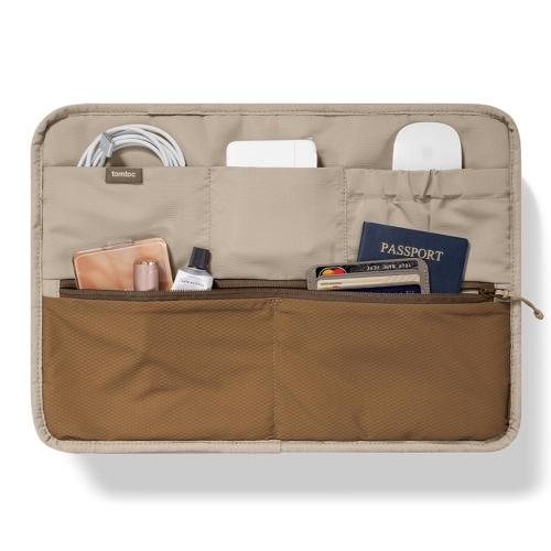 Tomtoc Laptop сумка Terra-A28 Puffy Laptop Carrying Bag 16" Natural Sand