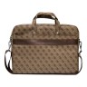 Сумка Guess 4G Bag with Triangle metal logo для ноутбуков 15-16 дюймов, коричневая