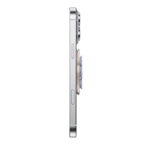 Uniq магнитный держатель COEHL LUNA Magnetic Suction Kickstand with Mirror Dewdrop Blue