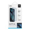 Защитное стекло Uniq OPTIX Anti-Blue light для iPhone 13 | 13 Pro | 14, черная рамка