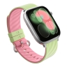 BlueO для Apple Watch 40/41/42 mm ремешок Lollipop Silicone Watch Band Pink Green