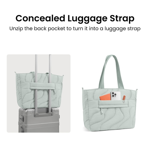 Tomtoc Travel сумка Terra-T38 Puffy Laptop Tote Bag 16"/13.5L Lakeshore
