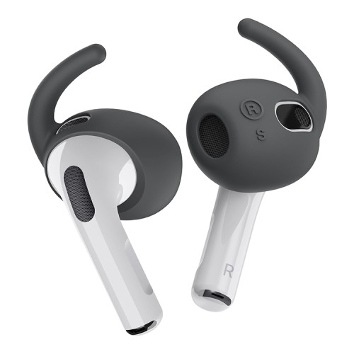 Накладки Elago Earbuds Hooks Cover для AirPods 3 (2021), серые (4 пары)