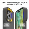 Чехол Elago GLIDE для iPhone 14 Pro Max, серый/желтый