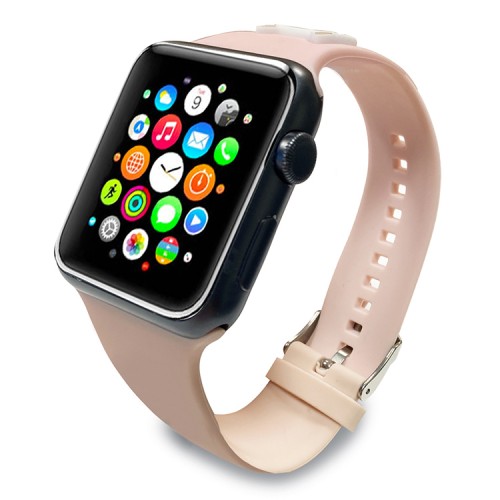 Ремешок Lagerfeld Silicone Choupette head для Apple Watch 49-46-45-44 mm, розовый