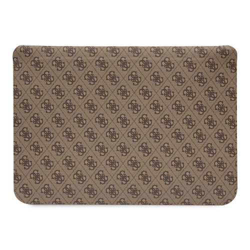 Чехол Guess Sleeve 4G Stripes для ноутбуков 13-14", коричневый