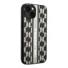 Чехол Lagerfeld PU Monogram Vertical logo Hard для iPhone 14 Plus, серый