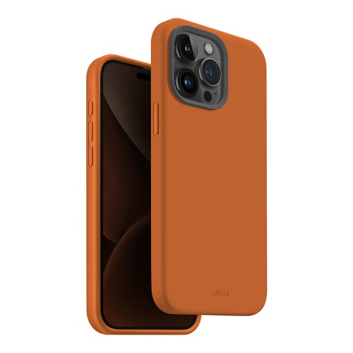 Uniq для iPhone 15 Pro Max чехол LINO Orange (Magsafe)