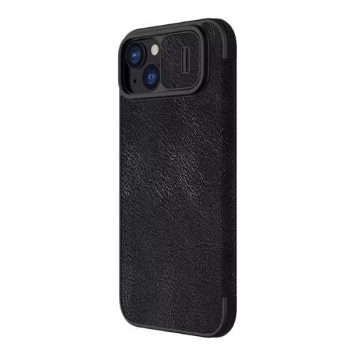Nillkin для iPhone 15 чехол QIN Pro Booktype Black