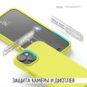 Elago для iPhone 15 Plus чехол Soft silicone (Liquid) Neon Yellow