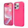 Elago для iPhone 14 Pro Max чехол Soft silicone (Liquid) Iced Red