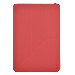 Чехол Uniq Transforma Rigor для iPad Mini 5 (2019), красный (с отсеком для стилуса)