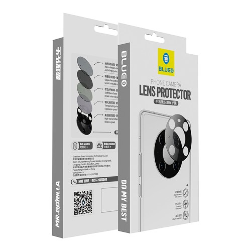BlueO стекло для Galaxy S24+ Camera lens Armor metal 3 шт. Silver