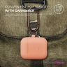 Чехол Elago Hang case для AirPods 1/2, оранжевый (peach)