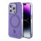 U.S. Polo для iPhone 15 Pro чехол PC/TPU Double Horse logo Hard Purple (MagSafe)