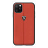 Кожаный чехол Ferrari Heritage W Hard для iPhone 11 Pro, красный