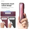 Elago для iPhone 16 Pro чехол Soft silicone (Liquid) Burgundy (MagSafe)