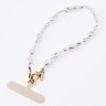 Uniq COEHL Perla Charm Handstrap подвеска на телефон из бусин, Pearl White