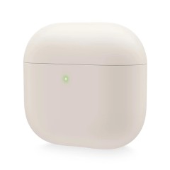 Elago для AirPods 4 чехол Liquid silicone case Stone