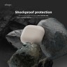 Elago для AirPods 4 чехол Liquid silicone case Stone