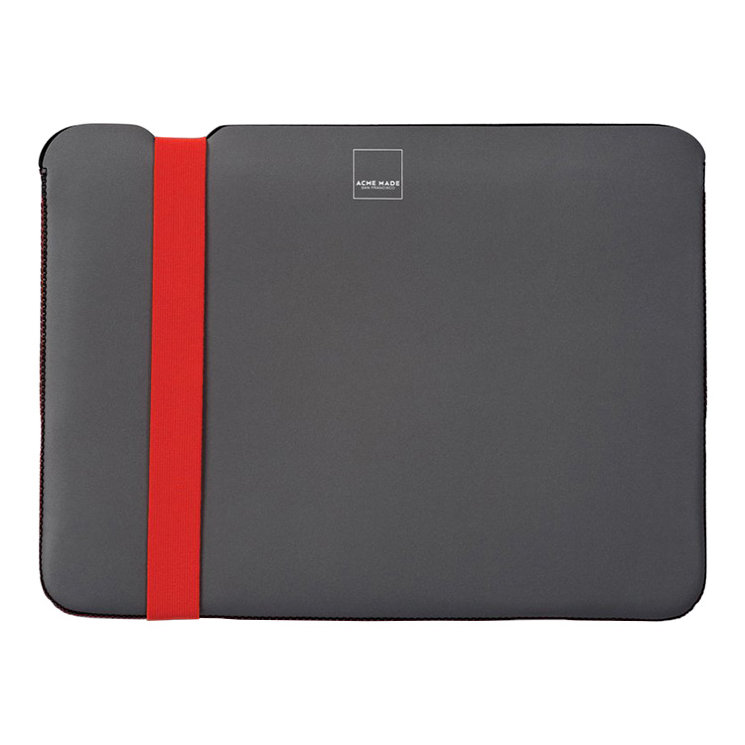 Acme Sleeve Skinny M для MacBook Pro 14 (2021) | Air/Pro 13 (по 2015), серый/оранжевый AM36800