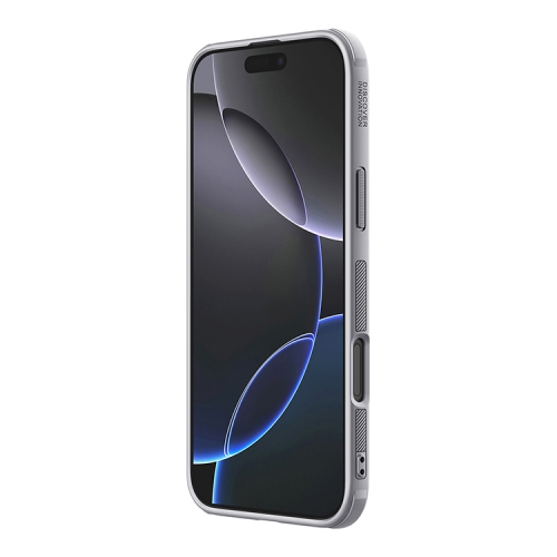 Nillkin для iPhone 16 Pro Max чехол Frosted Shield Pro Titanium Gray