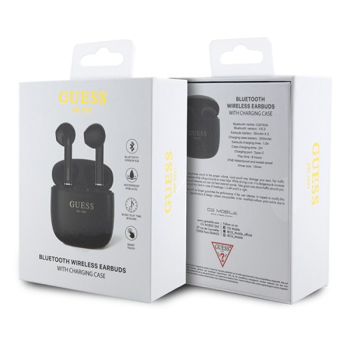 Guess Наушники TWS Bluetooth v5.3 Black